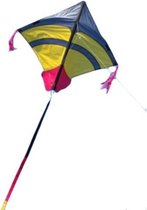 Spiderkites Kite Fight Dragon Junior 75 Cm Nylon Jaune / bleu