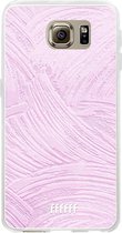 Samsung Galaxy S6 Hoesje Transparant TPU Case - Pink Slink #ffffff