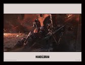STAR WARS - The Mandalorian Cover - Framed Print 30x40cm