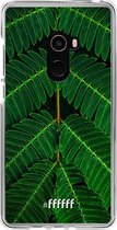 Xiaomi Mi Mix 2 Hoesje Transparant TPU Case - Symmetric Plants #ffffff