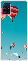 Samsung Galaxy A51 Hoesje Transparant TPU Case - Air Balloons #ffffff