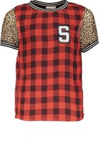 Street Called Madison Meisjes t-shirts & polos Street Called Madison Luna woven check top TO 12/152
