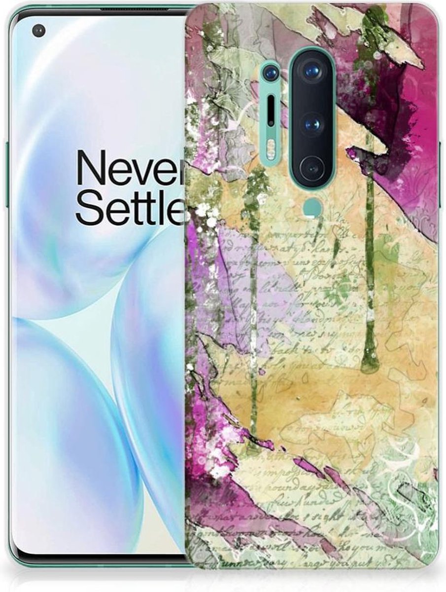 Hoesje maken OnePlus 8 Pro Letter Painting