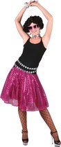ESPA - Roze disco rok met lovertjes voor vrouwen - Volwassenen kostuums