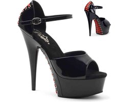 EU 45 = US 14 | DELIGHT-660FH | 6 Heel, 1 3/4 PF Close Back Sandal
