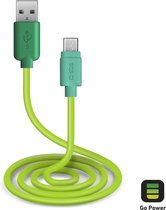 SBS TEPOPCABLEMICG USB-kabel 1 m USB 2.0 USB A Micro-USB B Groen
