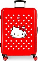 Disney Koffer Hello Kitty Junior 70 Liter Abs Rood