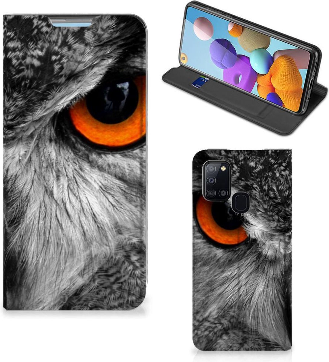 Samsung Galaxy A21s Hoesje maken Uil