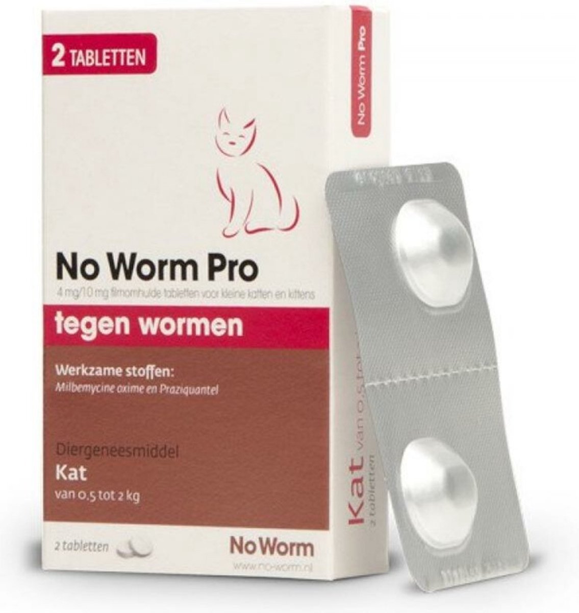 Exil No Worm Pro – Kitten – 2 Tabletten