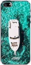 iPhone SE (2016) Hoesje Transparant TPU Case - Yacht Life #ffffff