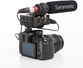 Saramonic MixMic, XLR Audio Adapter Set met Microfoon voor op camera te zetten