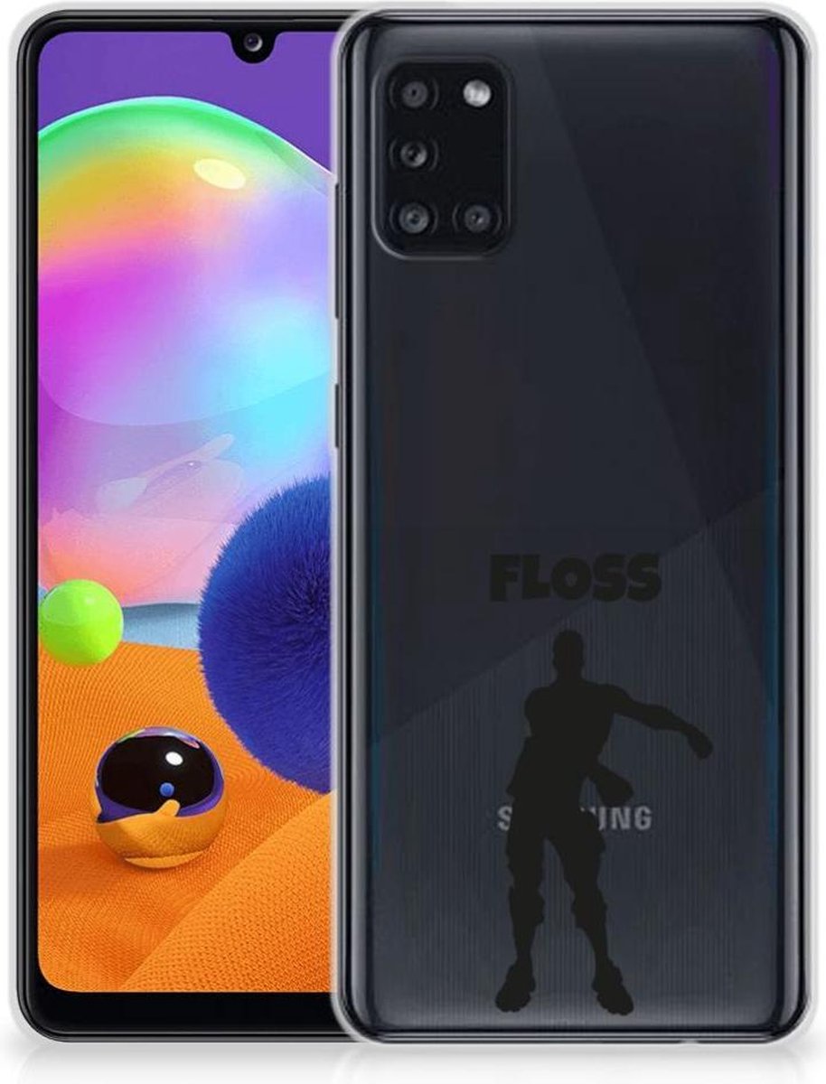 Samsung Galaxy A31 Telefoonhoesje met Naam Floss