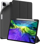 Apple Tablet hoes geschikt voor iPad Pro 12.9 (2020) - Dux Ducis Osom Tri-Fold Book Case Series - Zwart