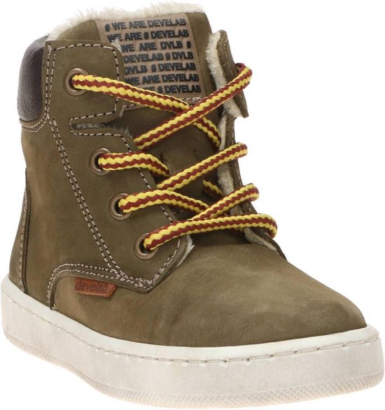 Develab Jongens Sneakers 41855 - Groen - Maat 24 | bol.com