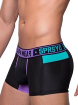Supawear Cyborg Trunk Purple - MAAT S - Heren Ondergoed - Boxershort voor Man - Mannen Boxershort