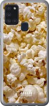 Samsung Galaxy A21s Hoesje Transparant TPU Case - Popcorn #ffffff