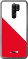 Xiaomi Redmi 9 Hoesje Transparant TPU Case - FC Utrecht #ffffff