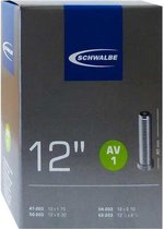 Schwalbe AV1 - Binnenband Fiets - Auto Ventiel - 12 x 1.75 - 2 1/4