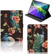 Hoes iPad Pro 11 (2020) Tablet Hoes met Magneetsluiting Pauw met Bloemen