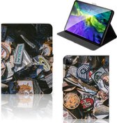 Bookcase Hoesje iPad Pro 11 (2020) Cover met Standaard Badges