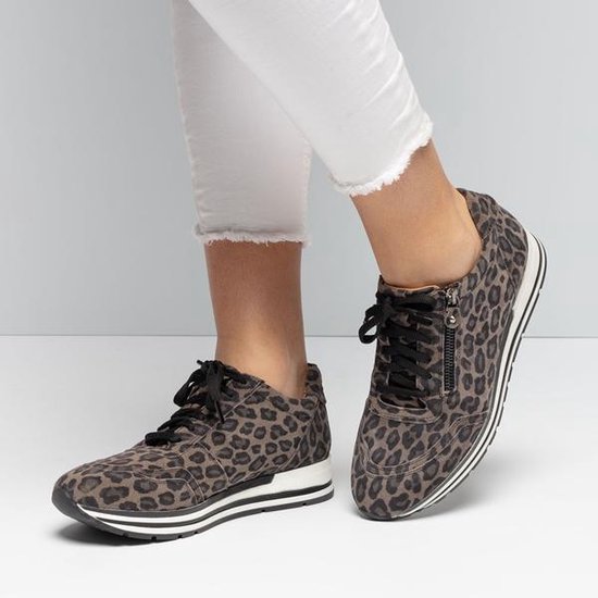 Linea Zeta Sneakers grijs - Maat 38 | bol.com