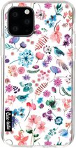 Casetastic Apple iPhone 11 Pro Hoesje - Softcover Hoesje met Design - Flowers Wild Nature Print
