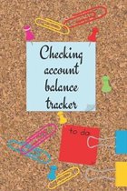 Checking Account Balance Tracker