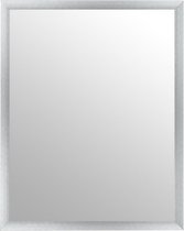 Zilveren Design Spiegel 54x74 cm – Minna – Spiegel Zilveren Lijst – Spiegels – Lange Spiegel Zilver – Perfecthomeshop