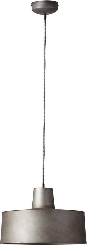 BRILLIANT lamp Nana hanglamp 40cm gebrand staal | 1x A60, E27, 60W, geschikt voor standaardlampen (niet inbegrepen) | Schaal A ++ tot E | In hoogte verstelbaar / kabel inkortbaar