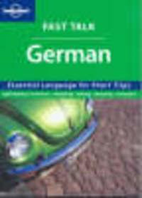 Lonely Planet: Fast Talk German (1st Ed) - cover