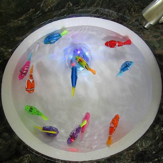Let op type!! 8 in 1 simulatie elektrische vis Baby's douche speelgoed met  zwemmen &... | bol.com