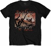 Pink Floyd Tshirt Homme -S- The Wall Meadow Noir
