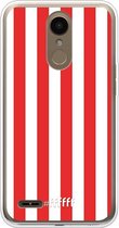 LG K10 (2018) Hoesje Transparant TPU Case - PSV #ffffff