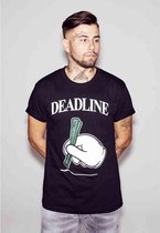 Urban Classics Heren Tshirt -S- Deadline Zwart