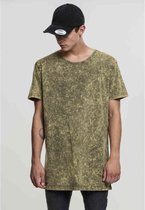 Urban Classics Heren Tshirt -M- Random Wash Groen