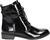 Marco Tozzi dames veterboot - Zwart - Maat 39