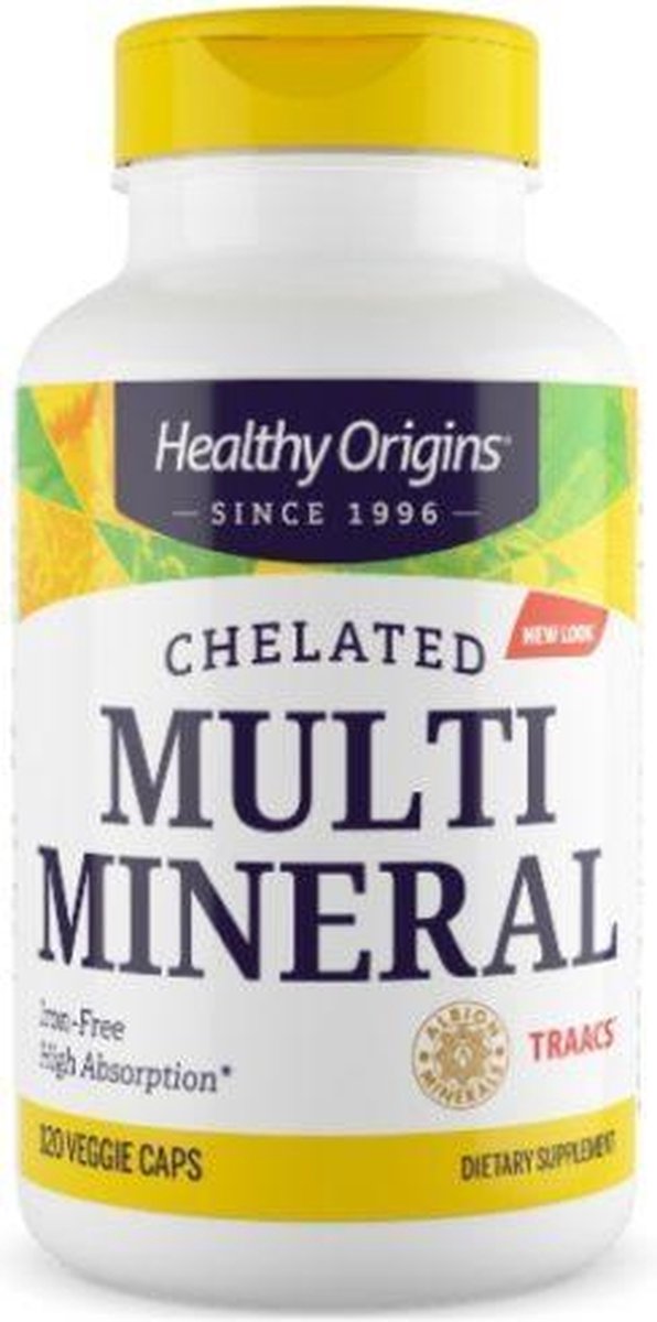 Multi Mineralen 120 Veggie Capsules | Healthy Origins