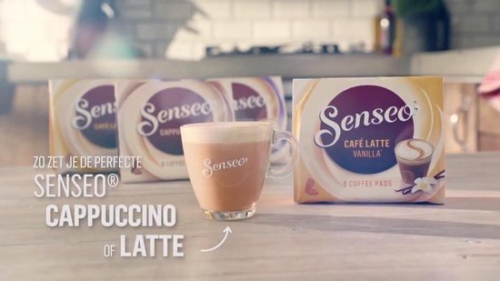 Senseo Cappuccino Caramel - 4x 8 pads