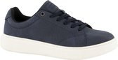 Memphis One Heren Blauwe sneaker crocoprint - Maat 45