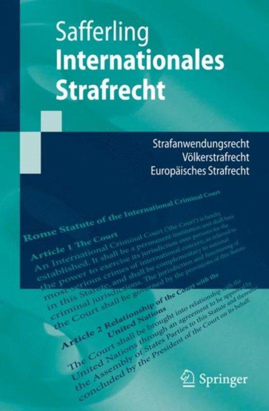 Internationales Strafrecht - cover