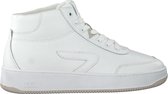 HUB Dames Hoge sneakers Baseline-w Mid - Wit - Maat 38