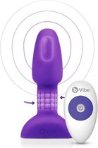 B-VIBE | B-vibe  Rimming Petite Remote Control Plug Purple