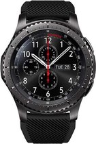 Shop4 - Samsung Galaxy Watch 46mm Bandje - Siliconen Zwart