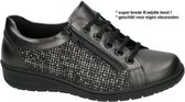 Solidus -Dames -  grijs  donker - sneakers  - maat 40.5