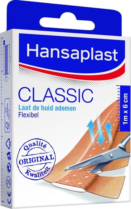 Hansaplast Classic Pleisters 1m x 6cm