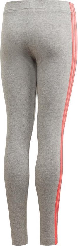 adidas - Young Girls Essentials 3-Stripes Tight - Legging met Roze  3-Stripes - 152 - Grijs | bol.com