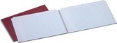 Djois Atlanta tabellarisch register - 294 x 452 mm - 54 bladen - 2x16 kolommen - rood - 1 stuk