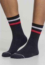 Urban Classics Sokken -35/38- 3-Tone College Zwart/Wit