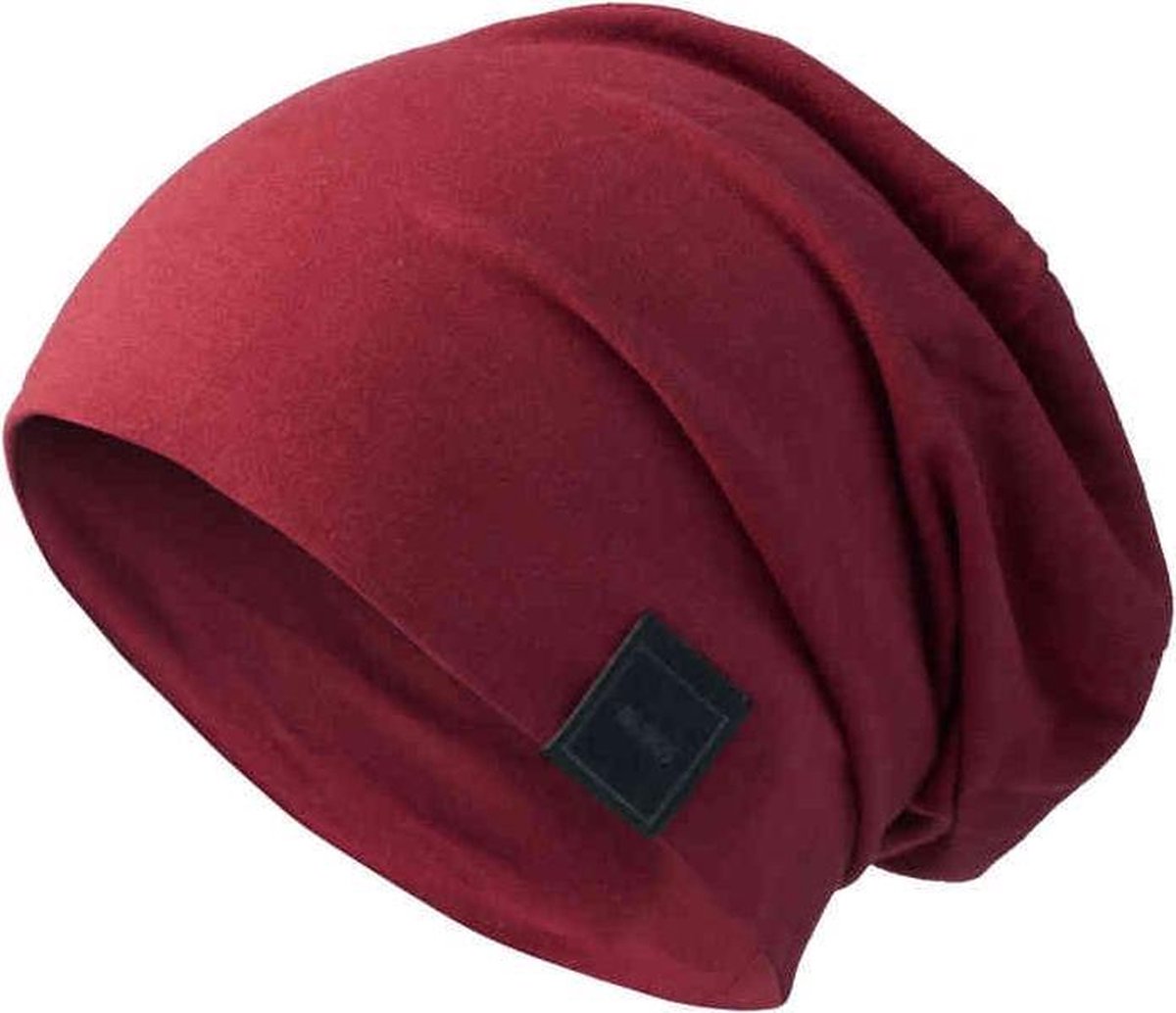 Beanie muts MasterDis met logo Maroon