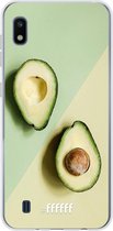 Samsung Galaxy A10 Hoesje Transparant TPU Case - Avocado Aficionado #ffffff